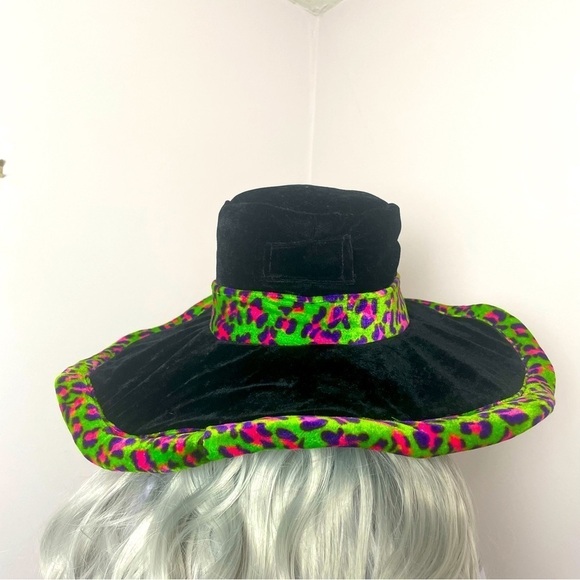 Elope Colorado Springs Festival Hat One Size | Color: Black, Green, Pink | Anima - Picture 2 of 6